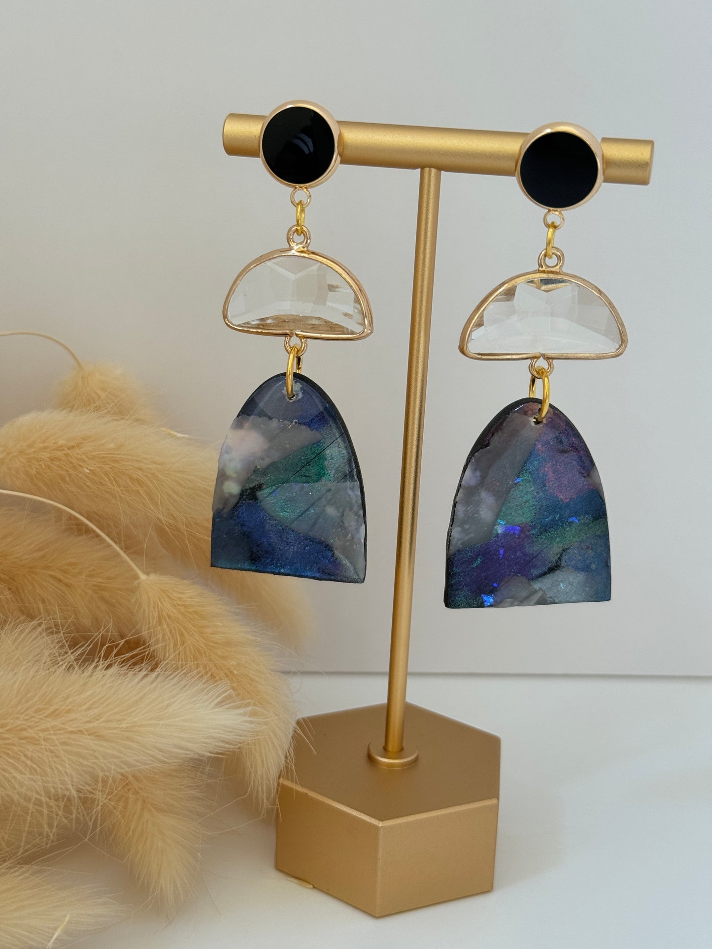 Auraro Borealis earrings